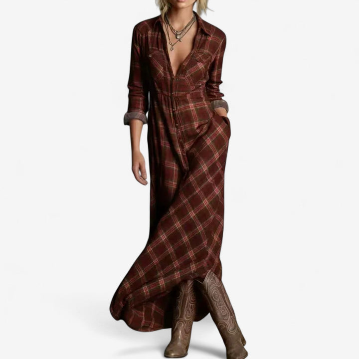 Cecilia™ Camisa Maxi de Estilo Atemporal